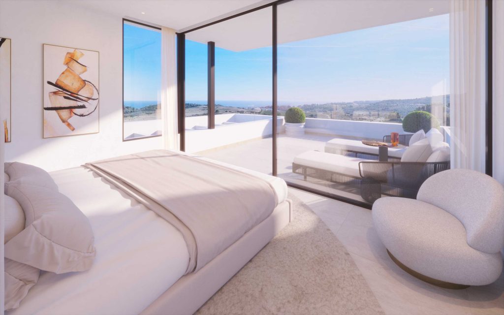 views from the bedrooms